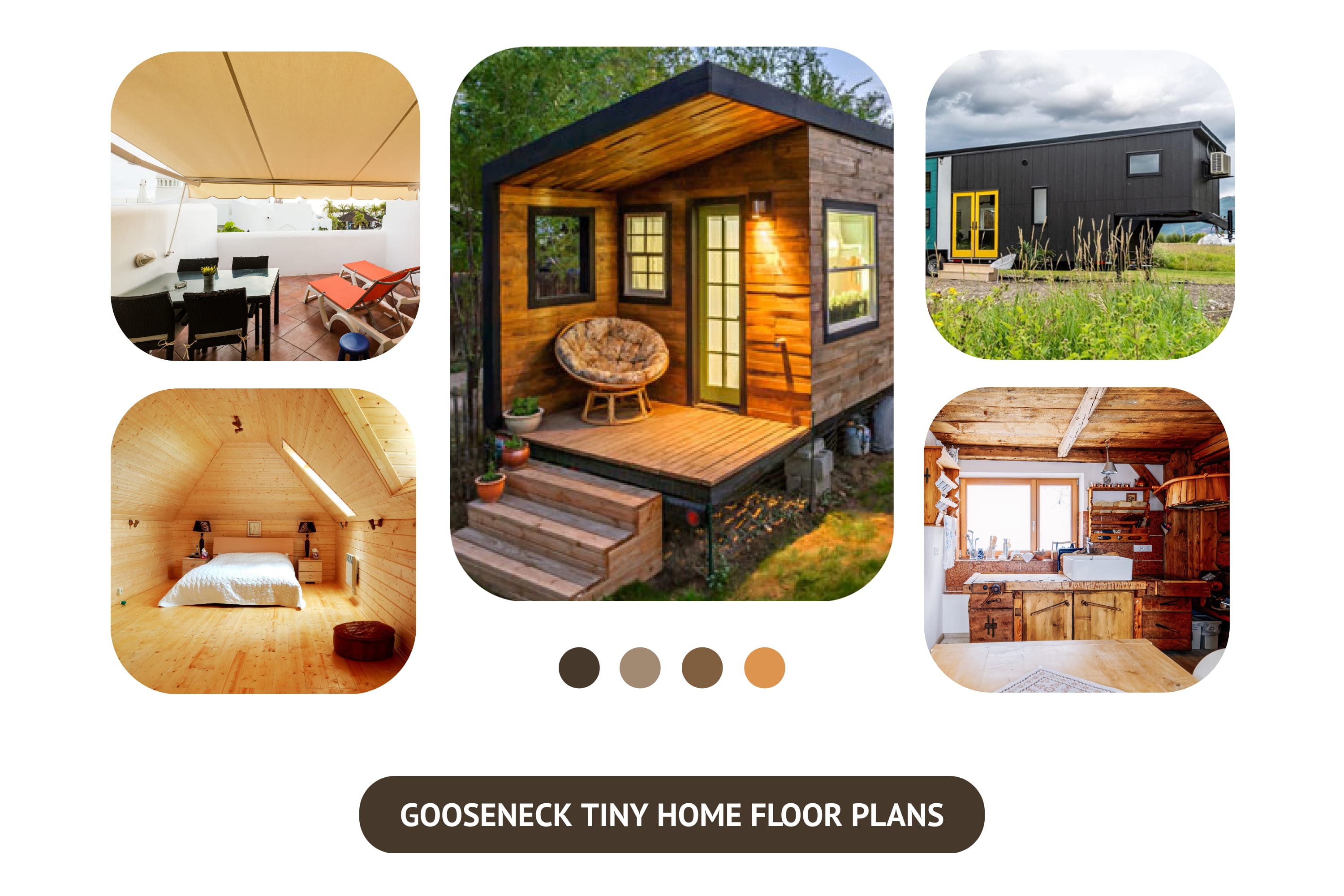 Efficient and Innovative Gooseneck Tiny House Floor Plans