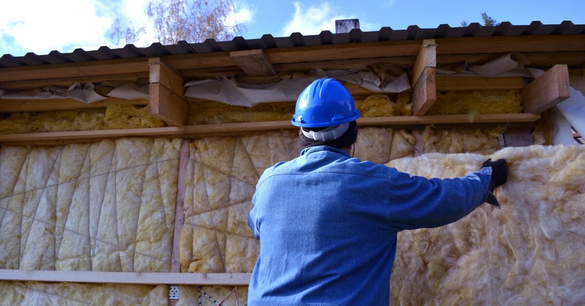 Insulate your small home to improve its temperature control.