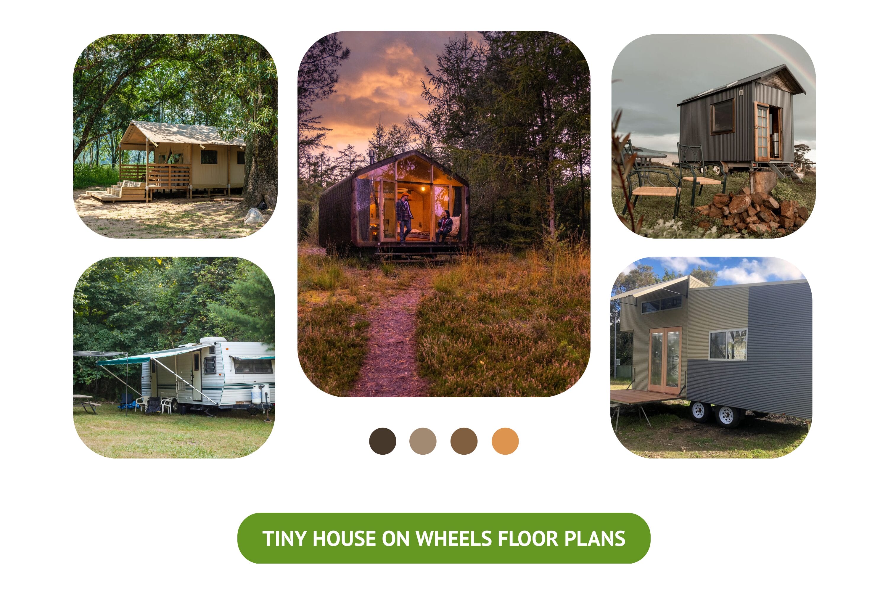 Floor Plans for Tiny Houses on Wheels