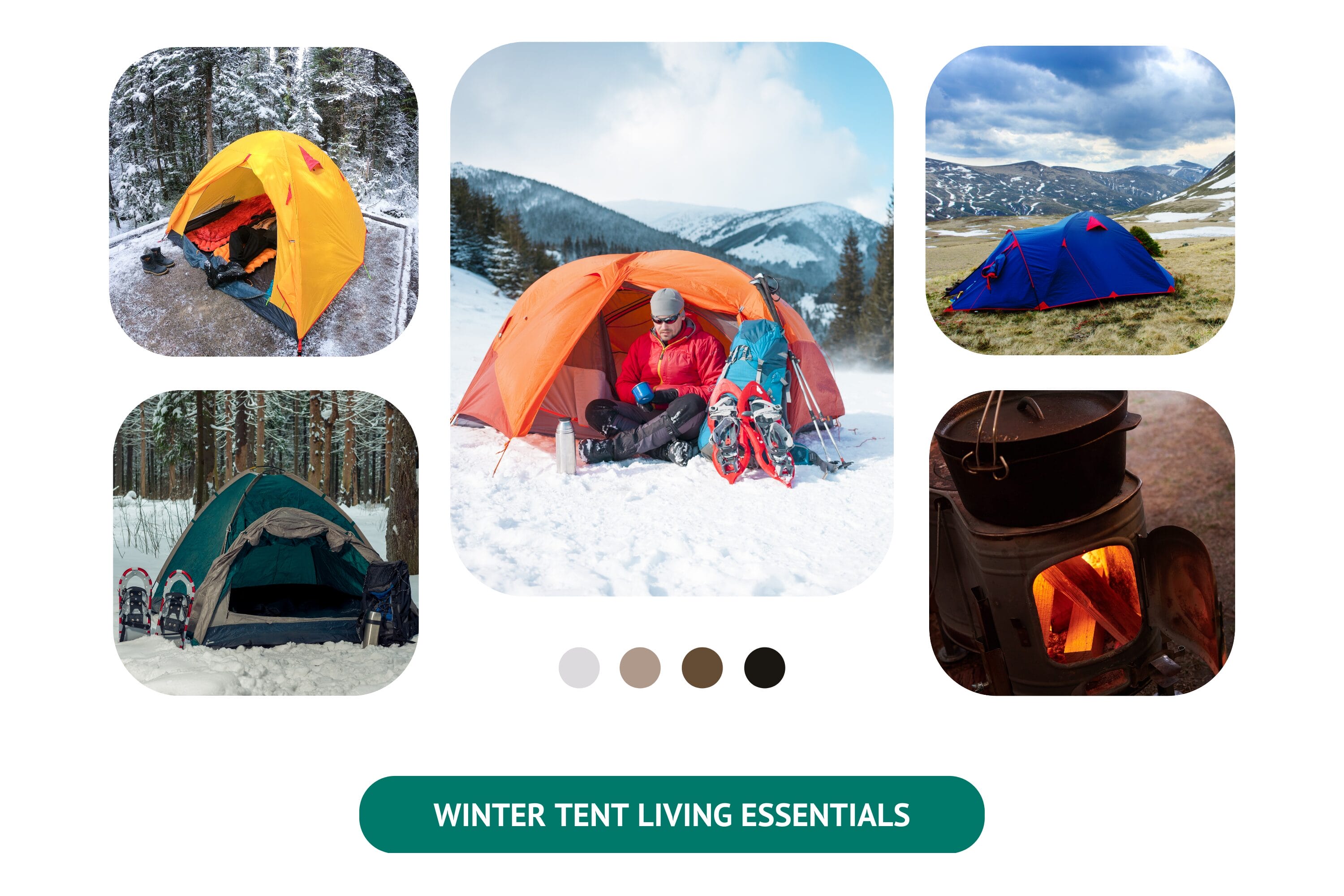 Essentials for Living in a Tent During Winter