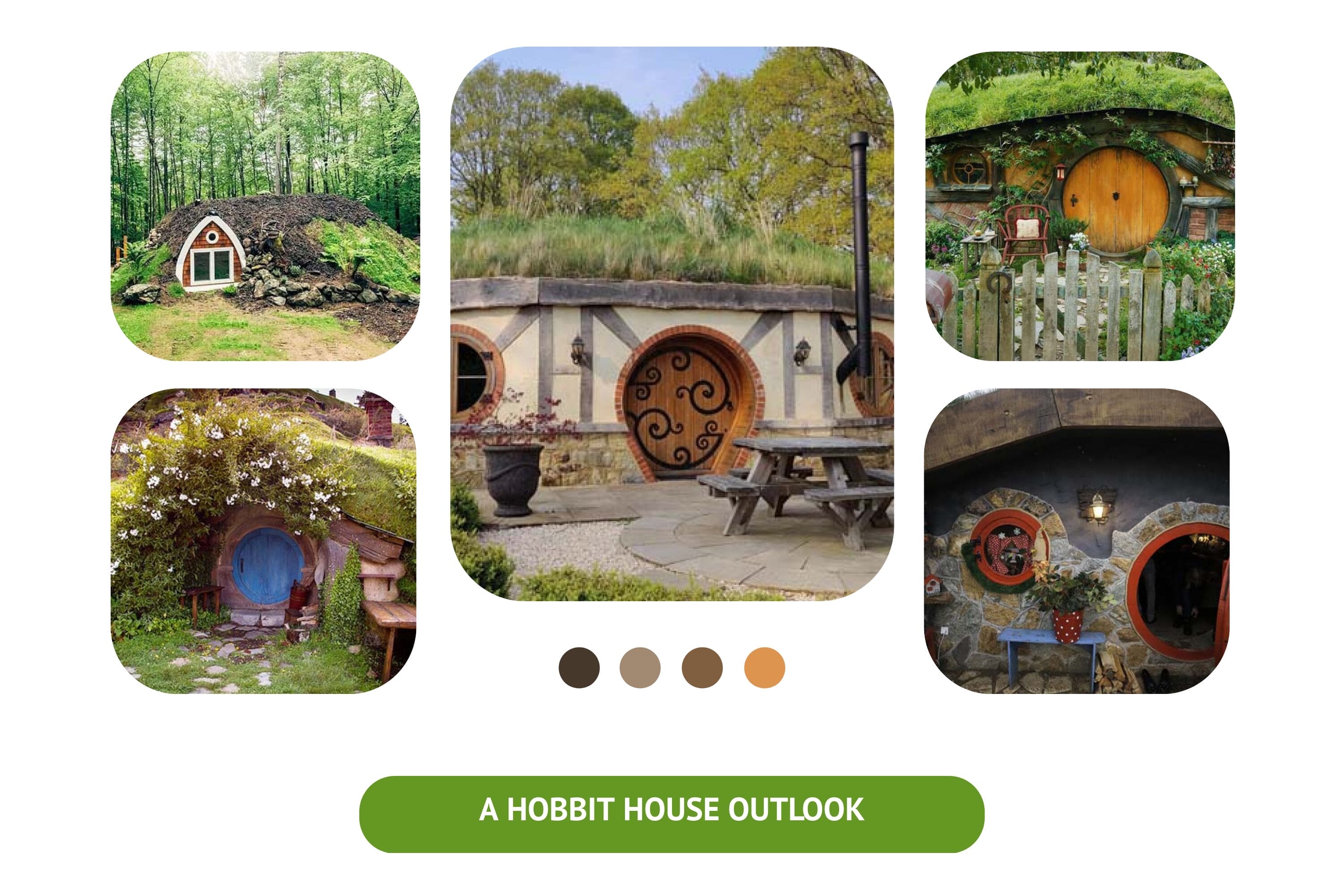 Construct a hobbit-style dwelling.