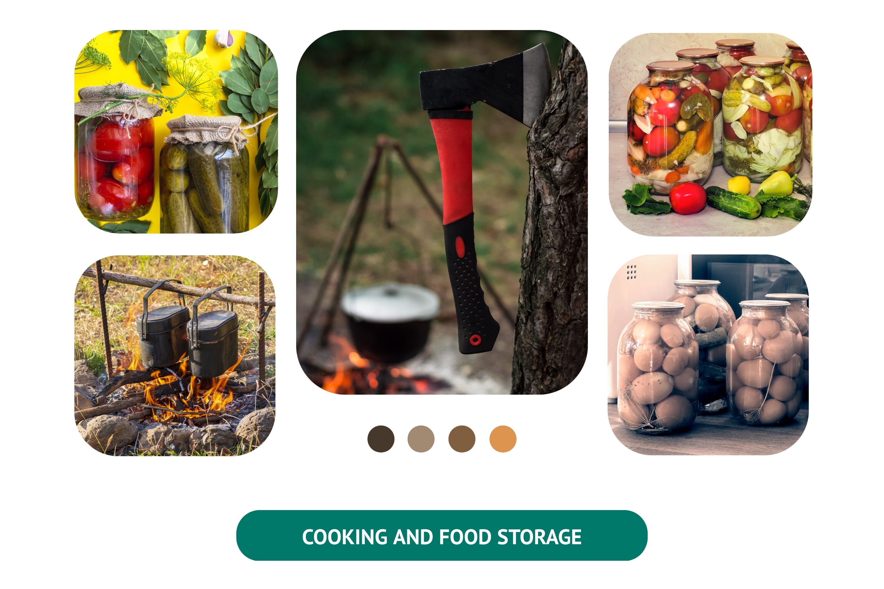 cooking tents and ideas