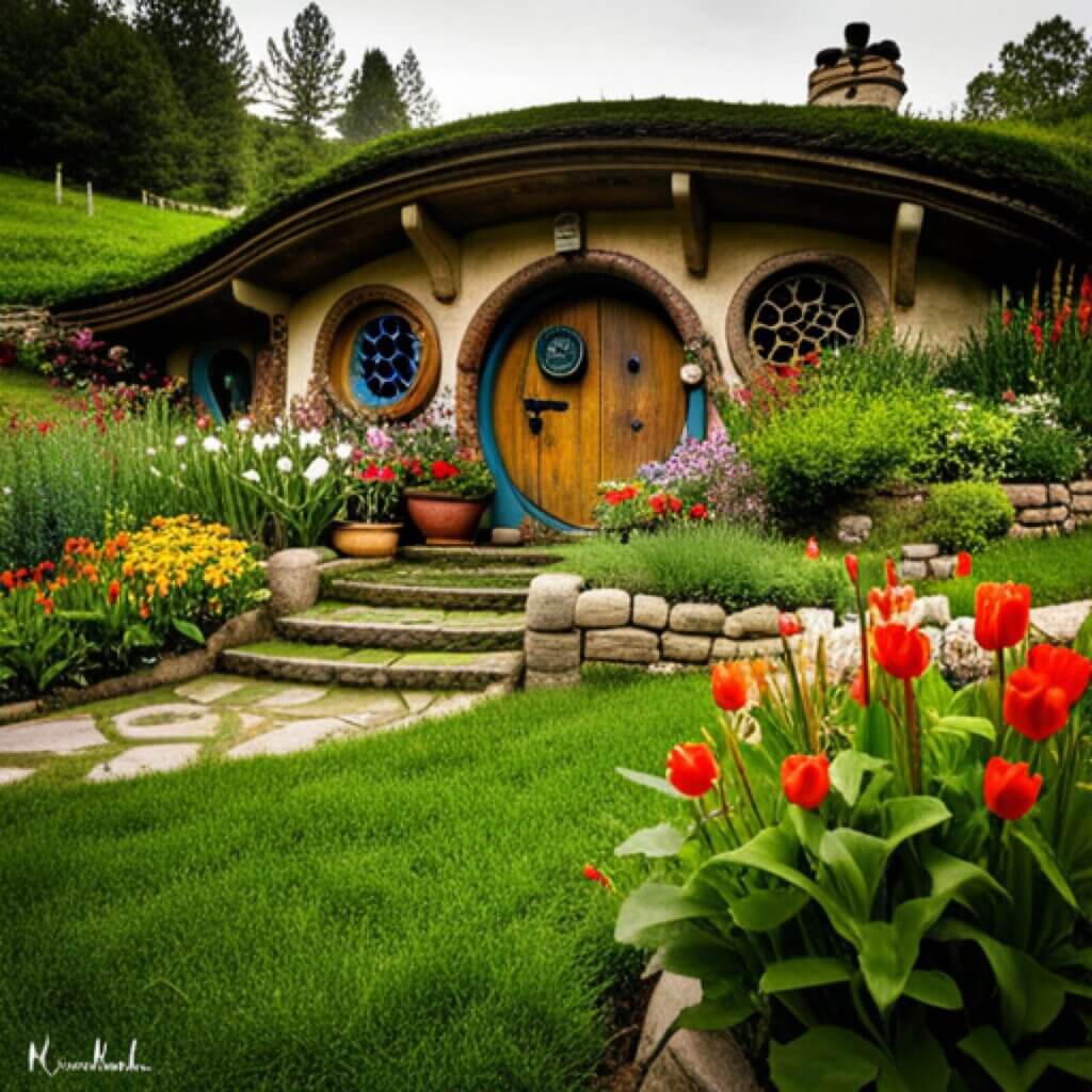 Rent a Hobbit house in Illinois.