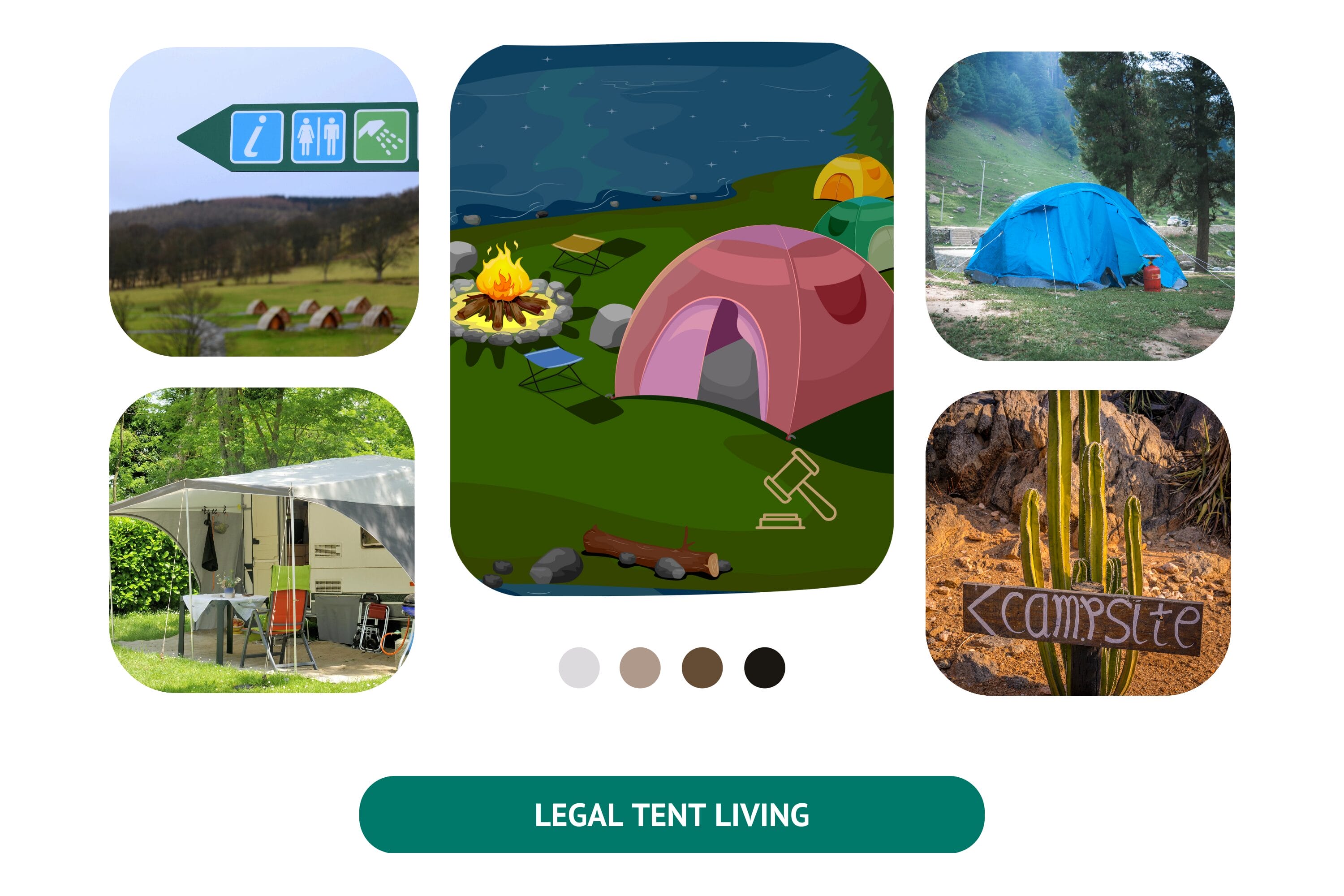 legal tent living