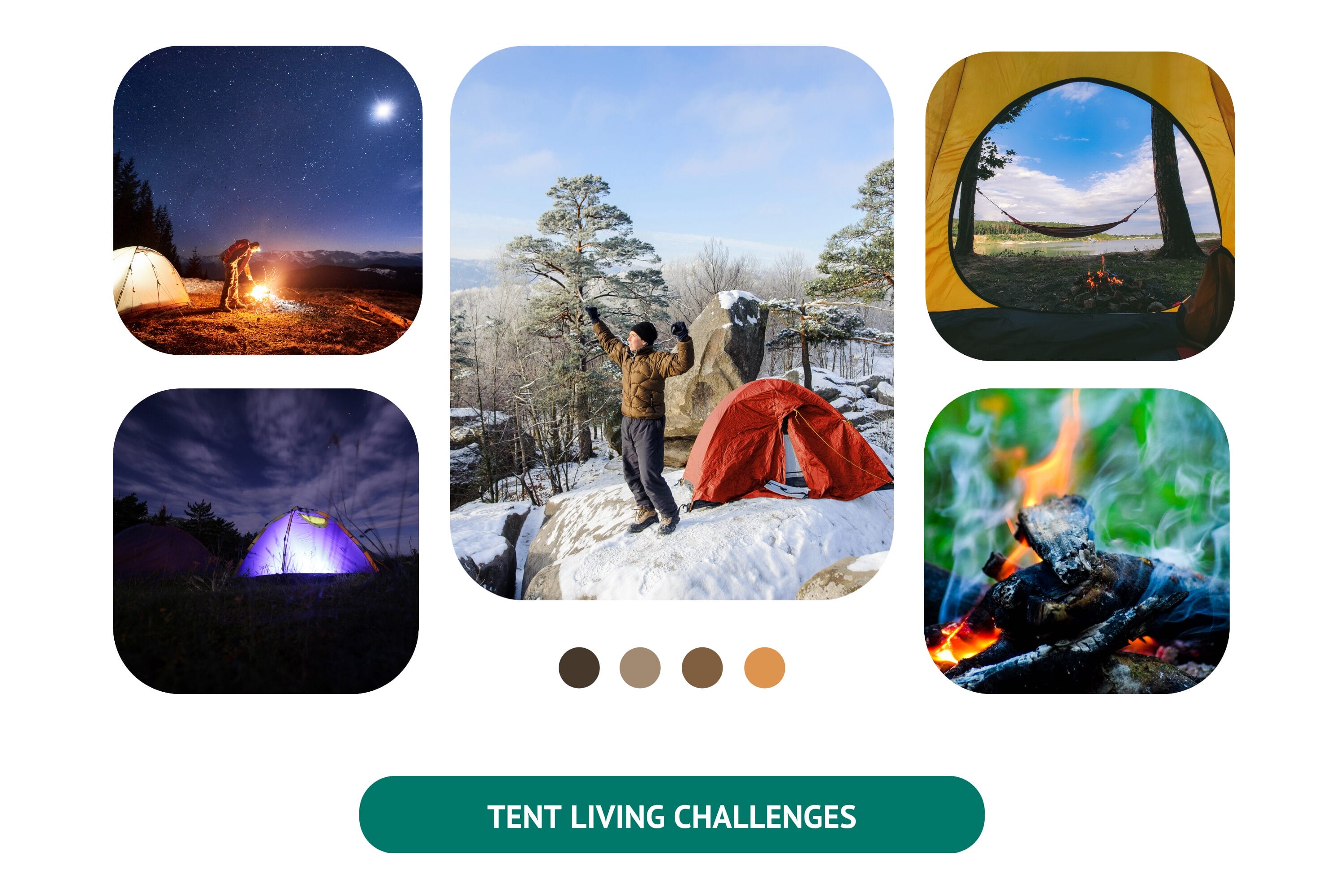 Tent Living Challenges