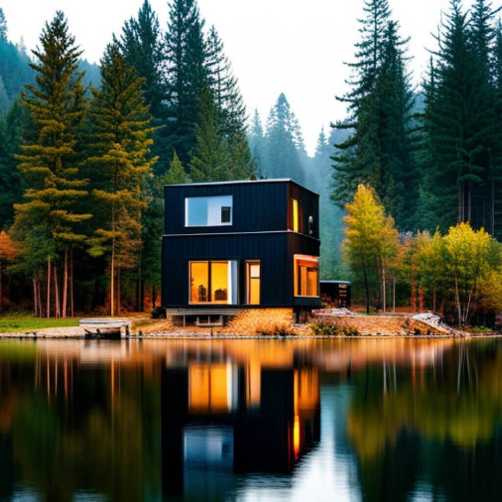 solar panels tiny house