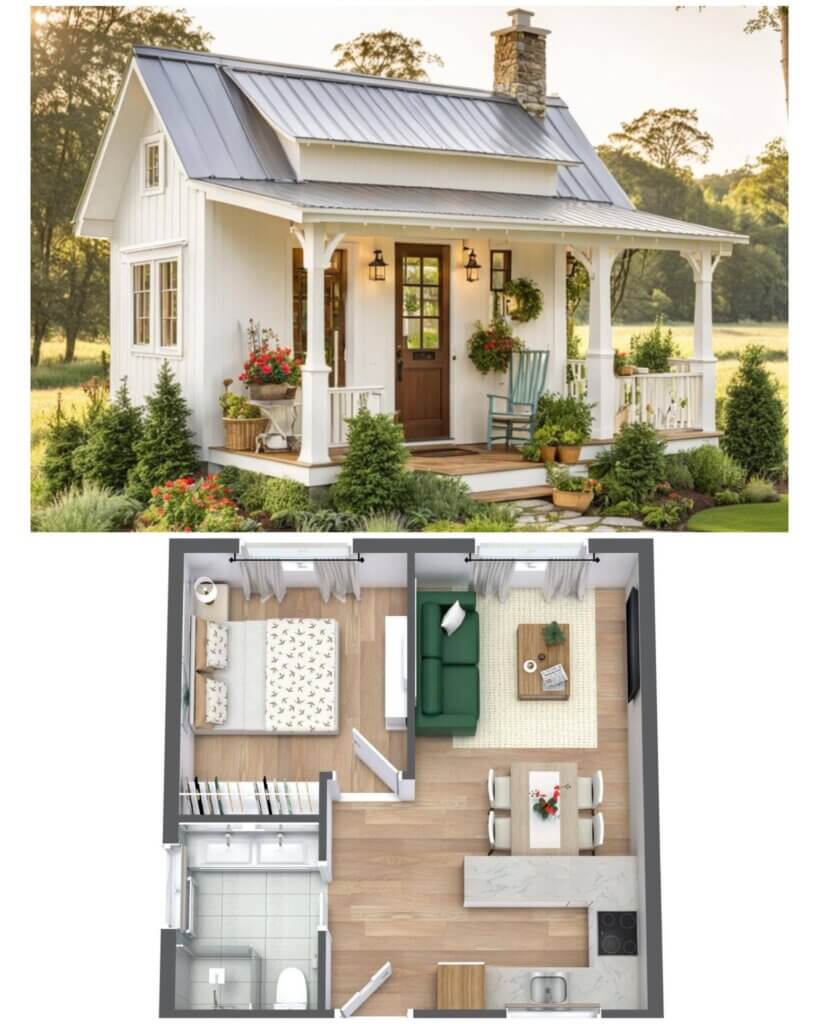 tiny house floor plans eight by twentyfour with stairs two loft