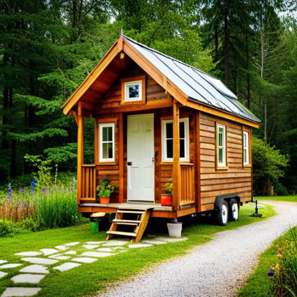 tiny house raised floor