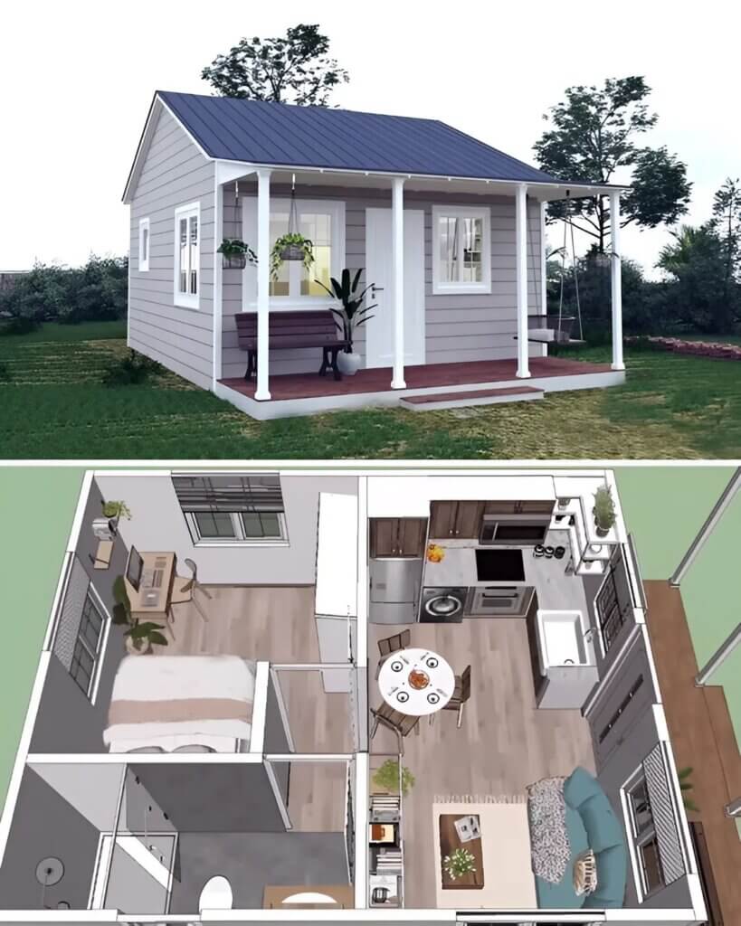 tiny houses floor plans
