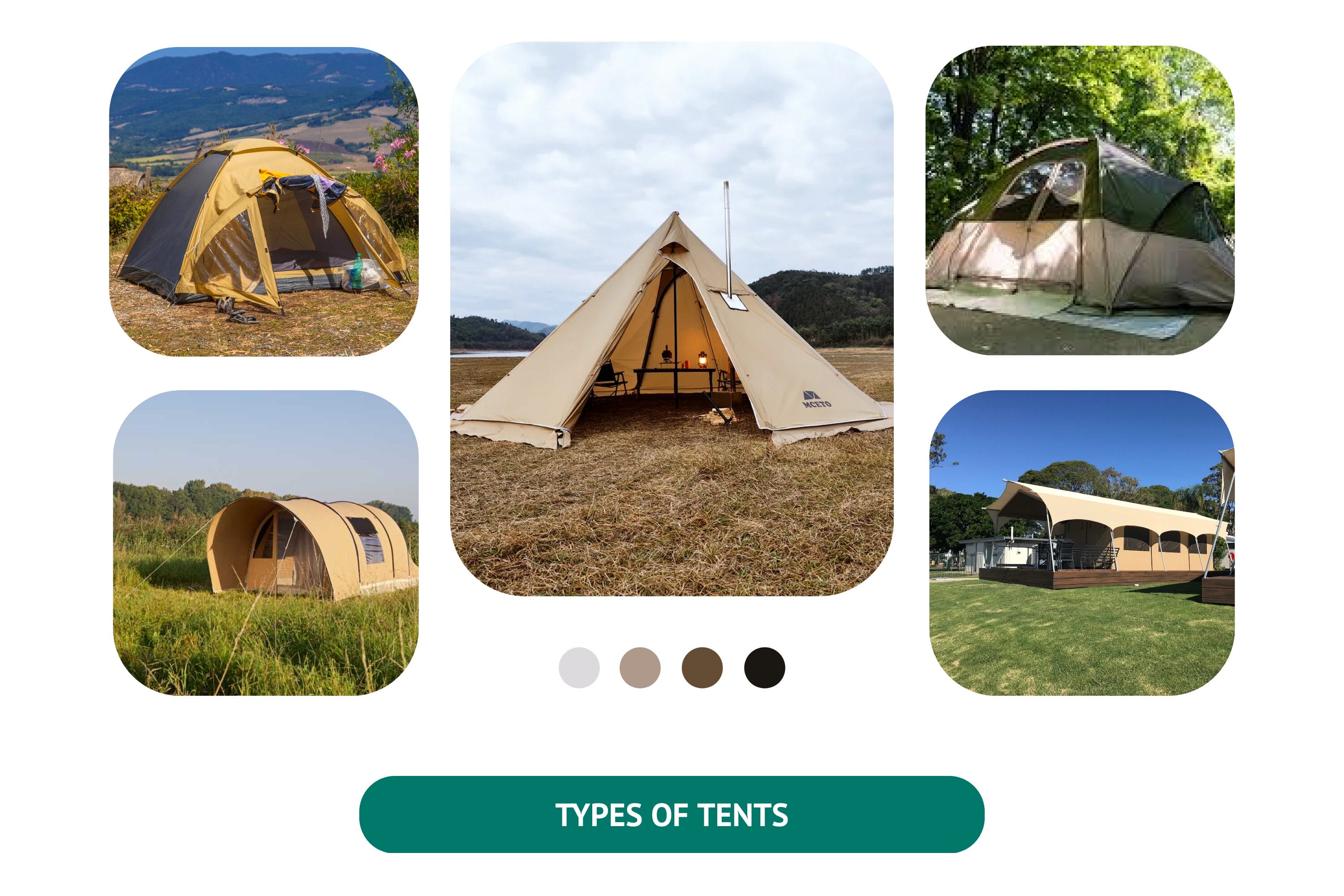 Exploring the Different Types of Tents Simplified