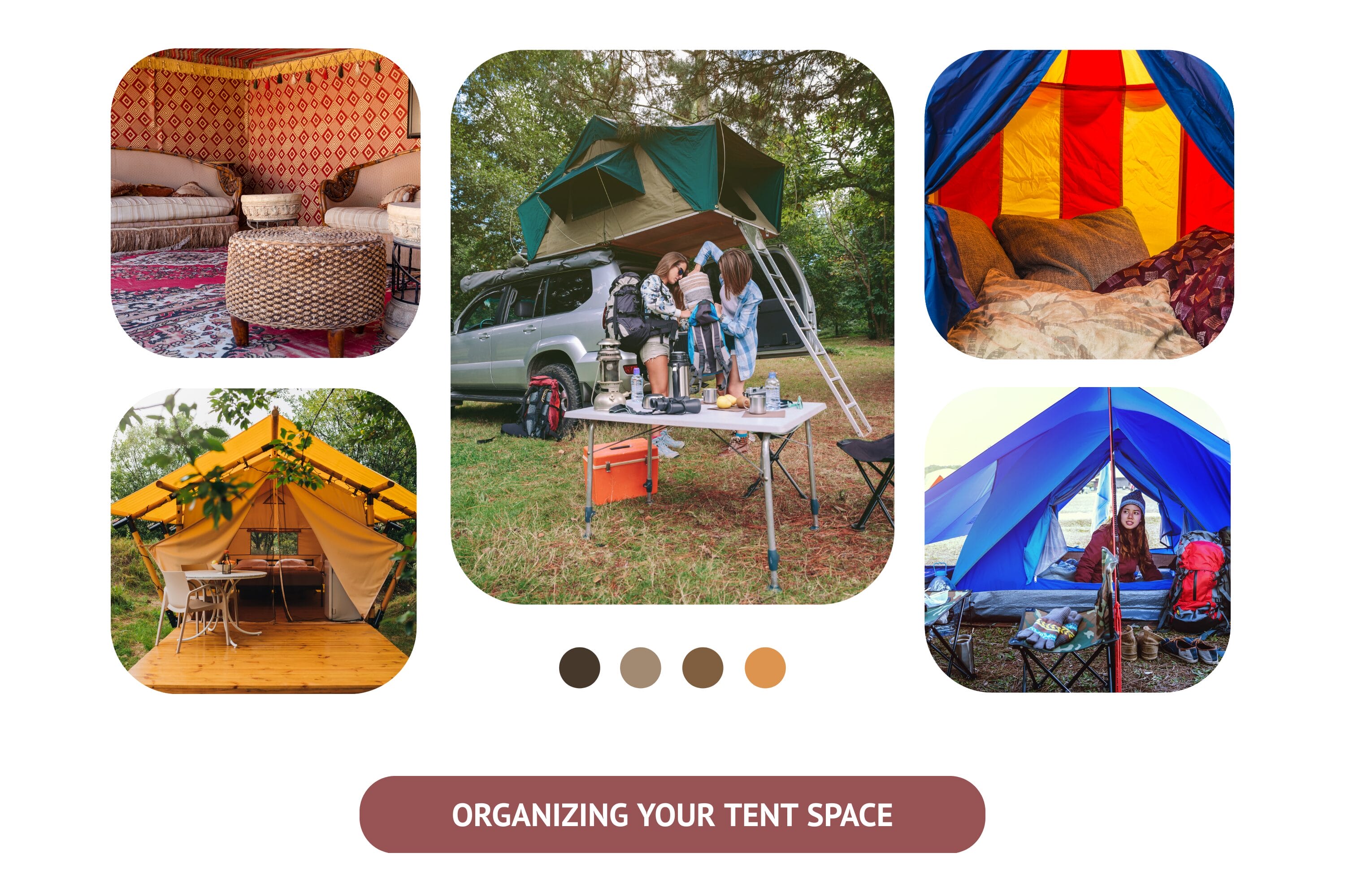 Organizing Your Tent Space