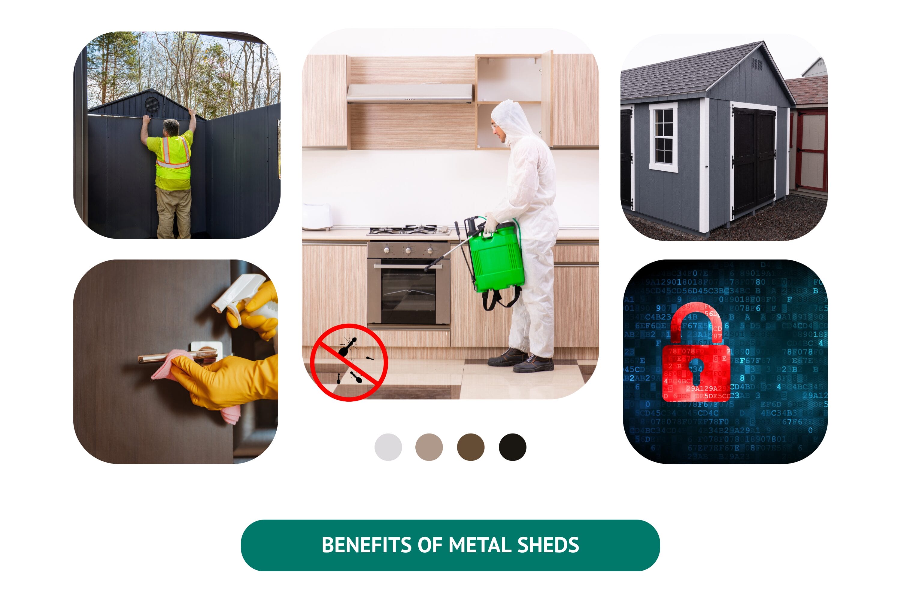 Advantages of Using Metal Sheds
