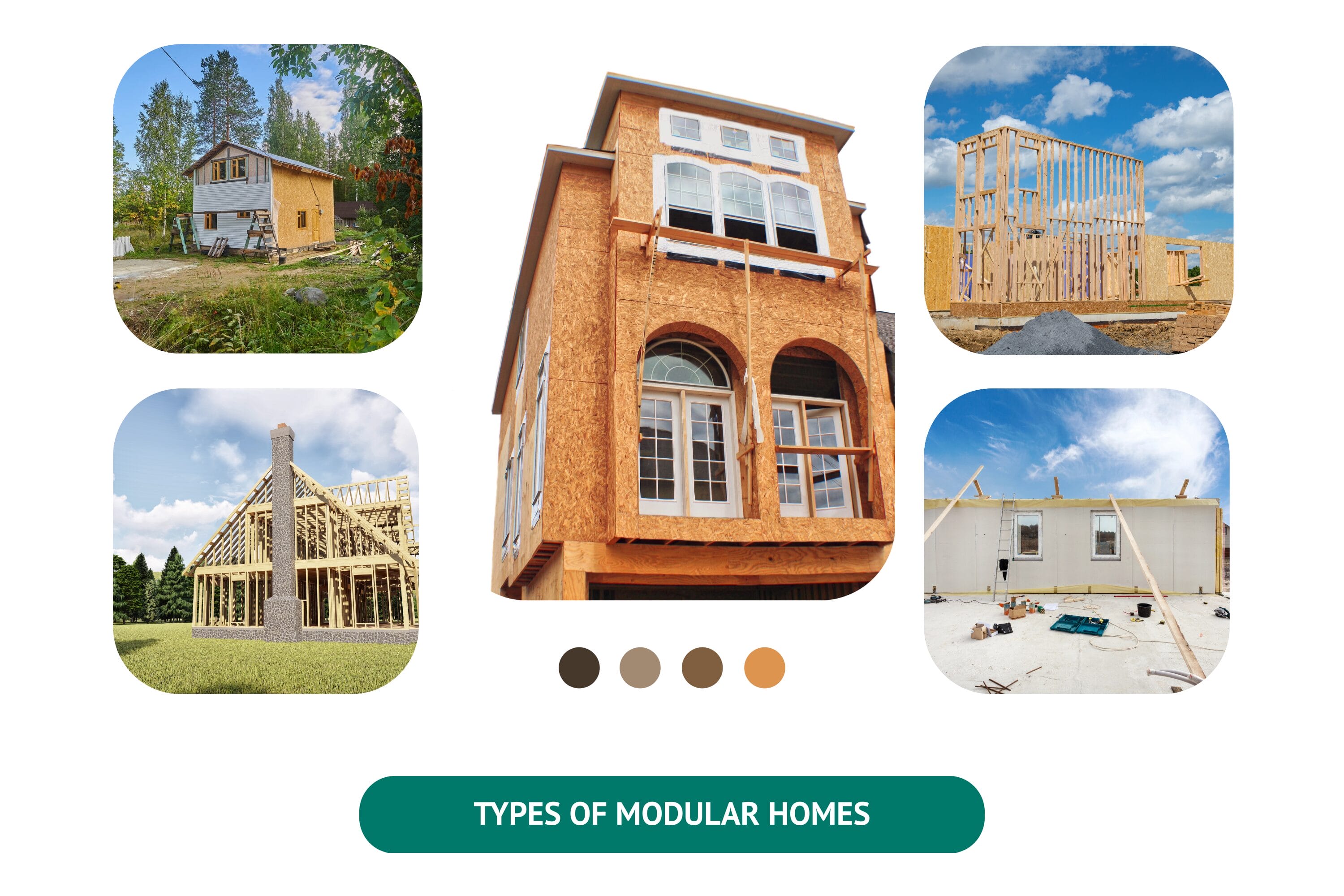 There are various types of modular homes available.