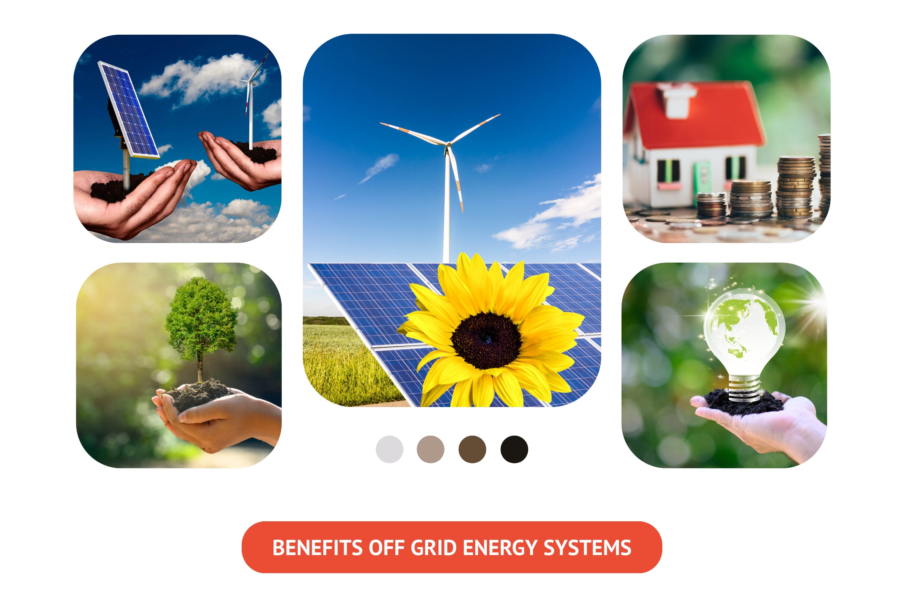 Advantages of off-grid energy systems