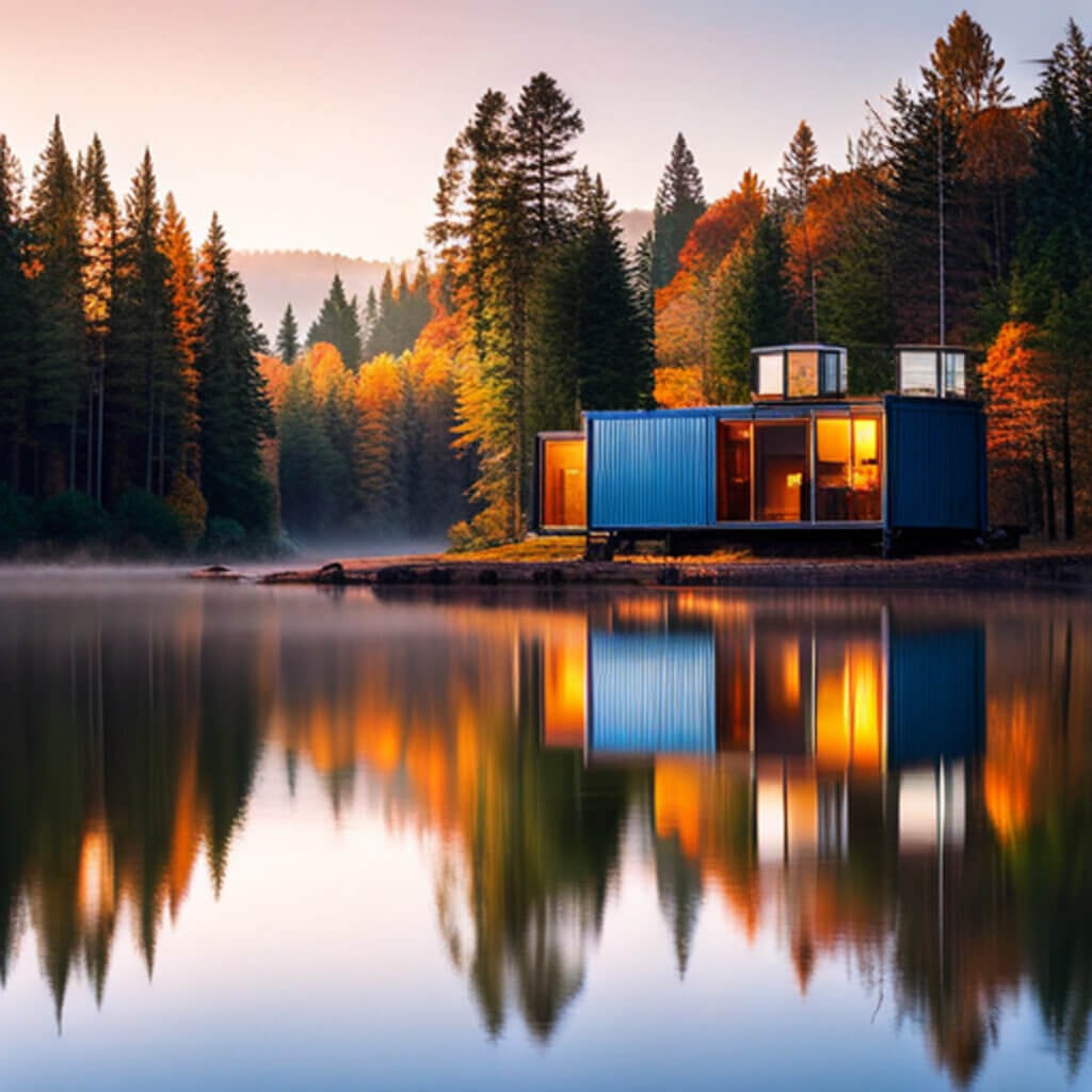 container homes on stilts