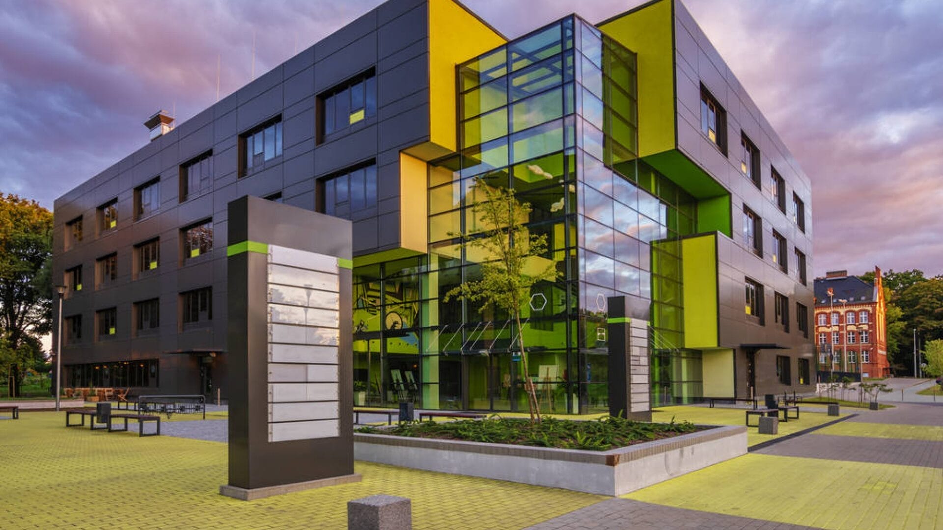 Homes with container-style design.