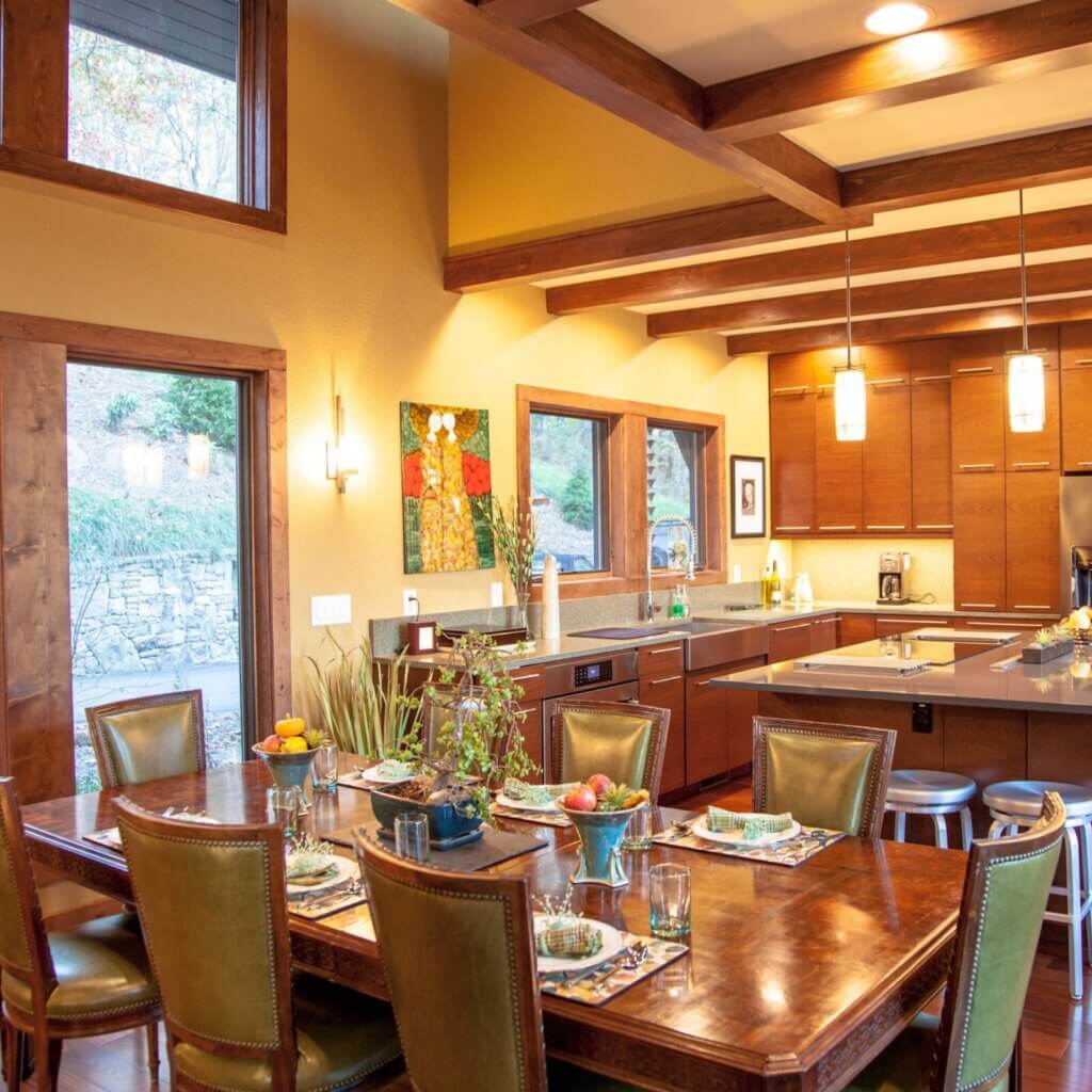 Interior design for log homes