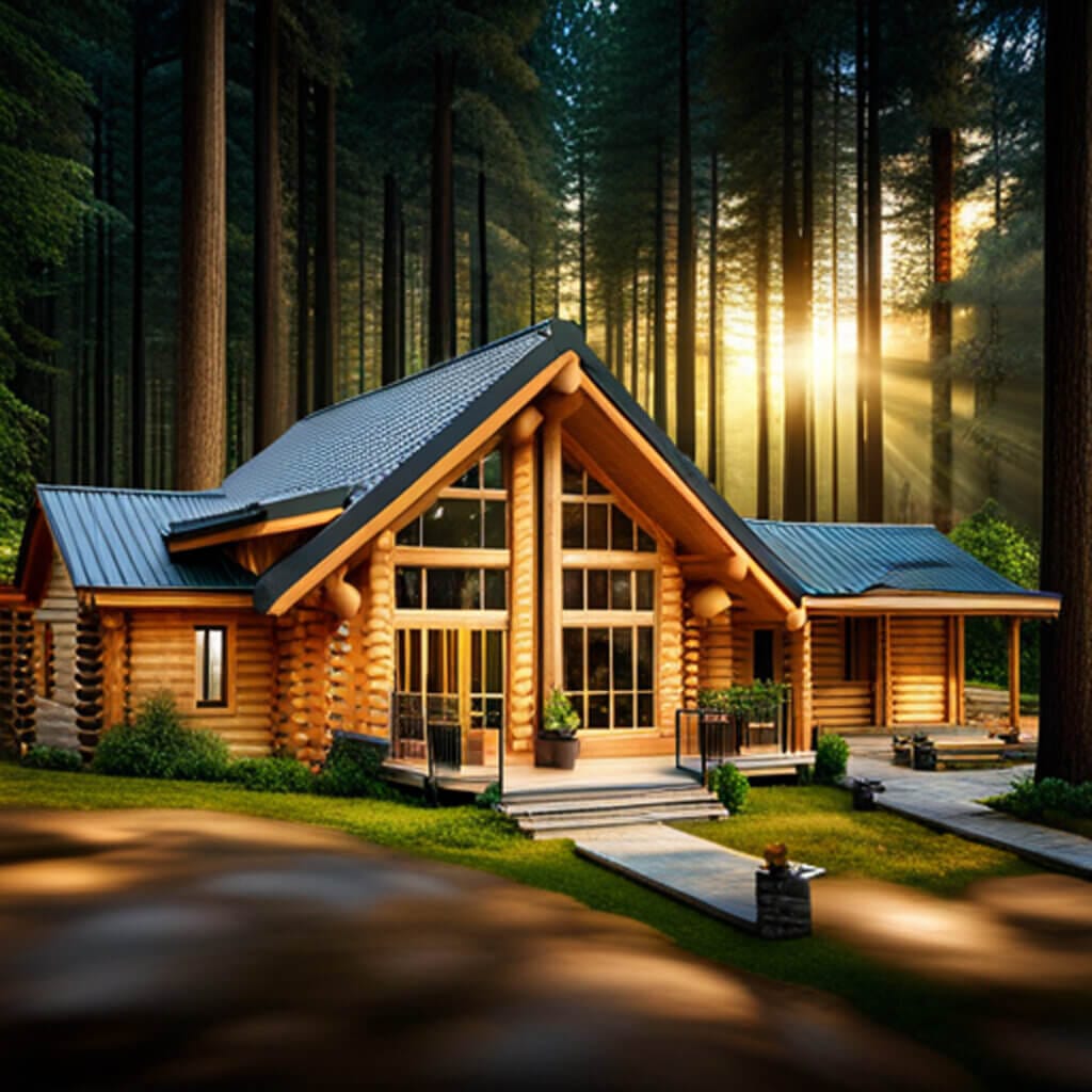 modular log homes oregon