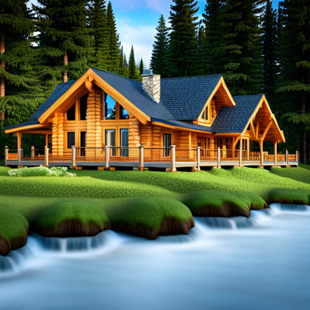 modular log homes by cozy cabin