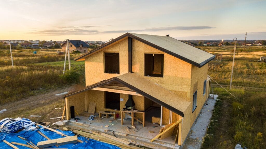 We are currently in the process of constructing a portable building.