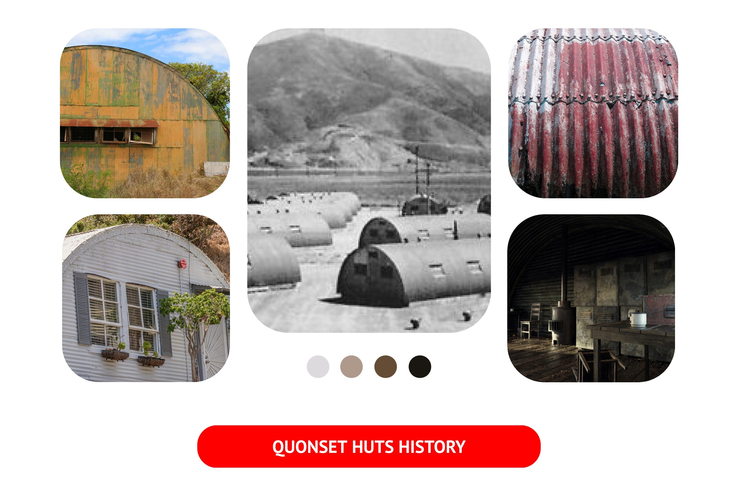 Quonset huts have a fascinating history. They were originally developed during World War II as a quick and affordable housing solution for military personnel.
