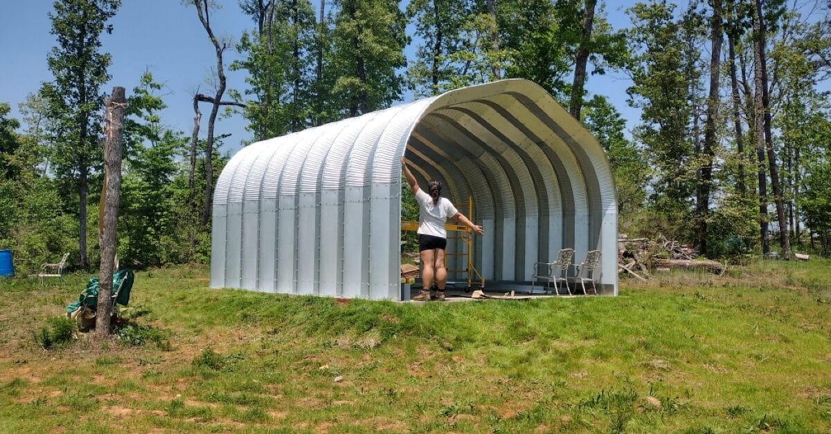 Homes made from Quonset huts