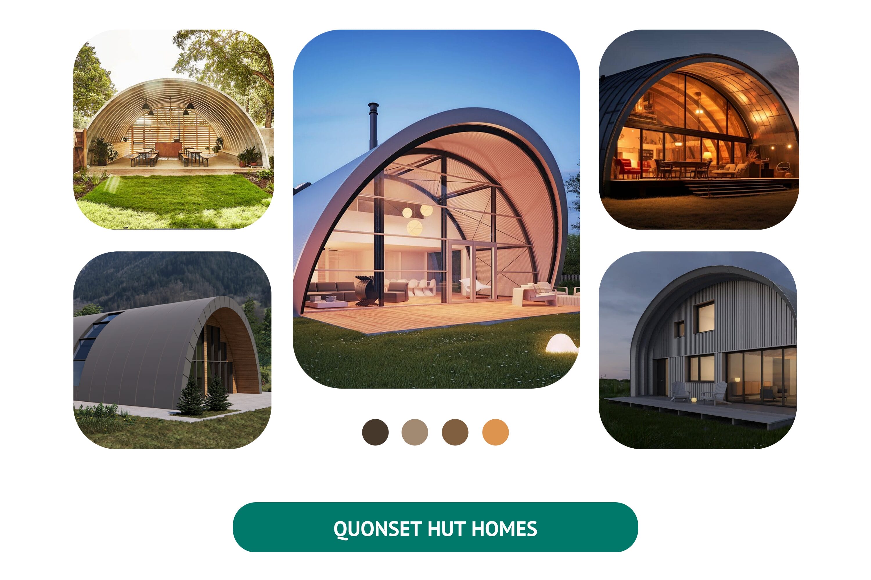 unique quonset hut homes designs