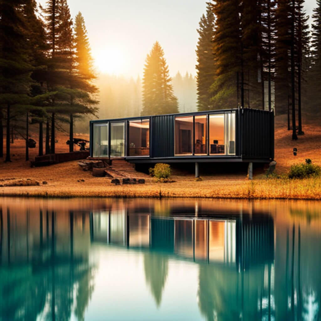 shipping container home plans 2 story