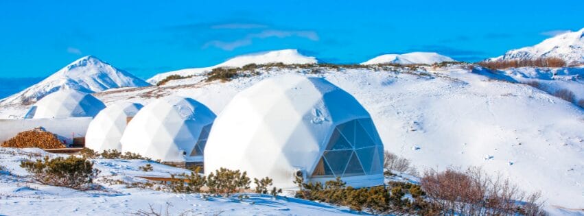 Geodesic domes offer numerous benefits and advantages.