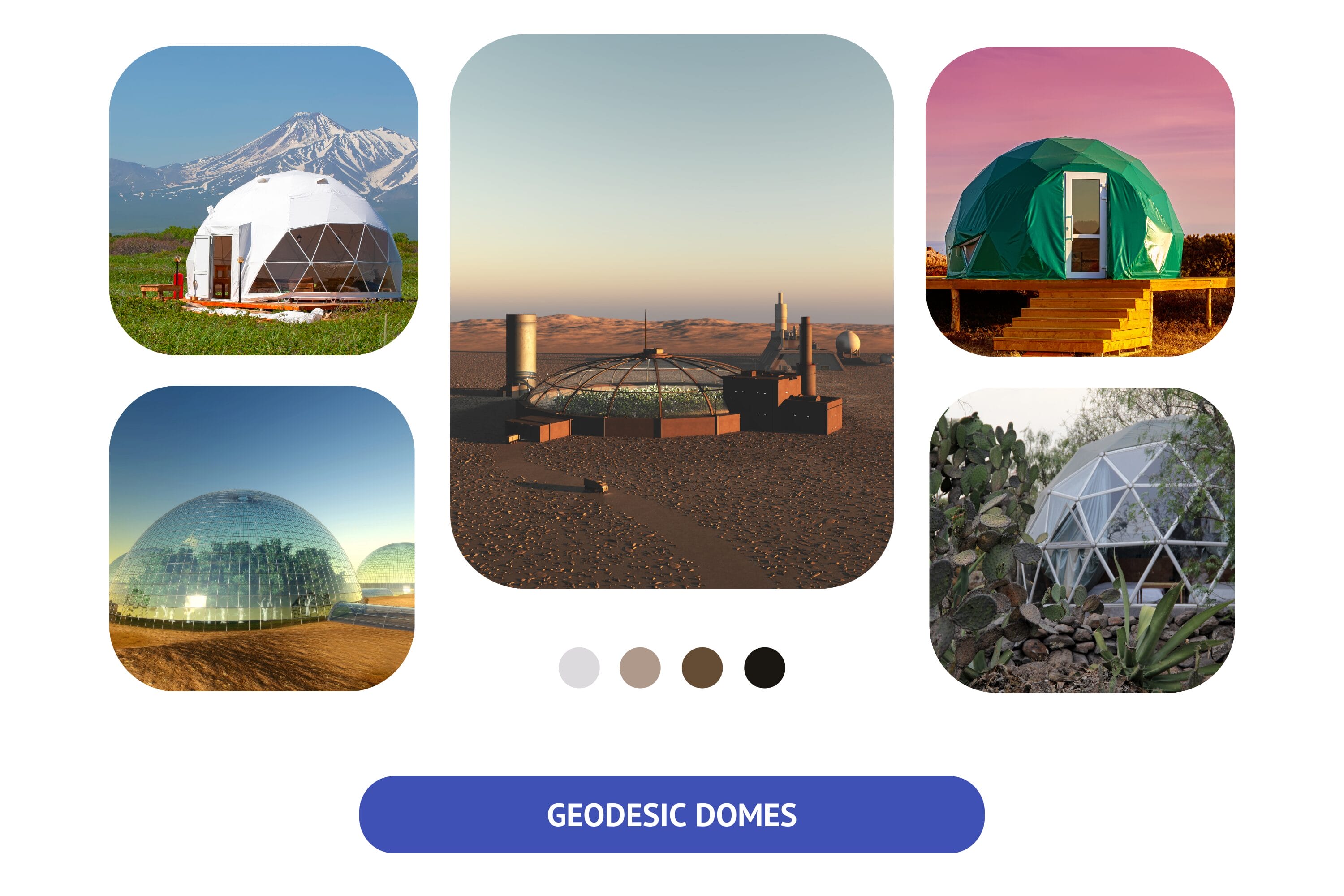Could you please explain what a geodesic dome is?