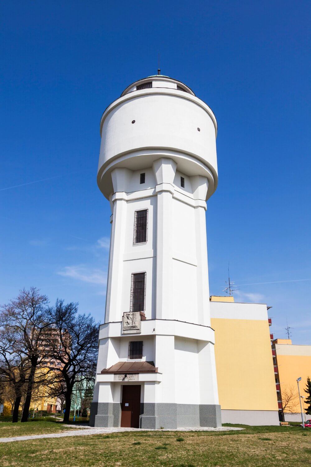 The water tower has a rich and fascinating history. 