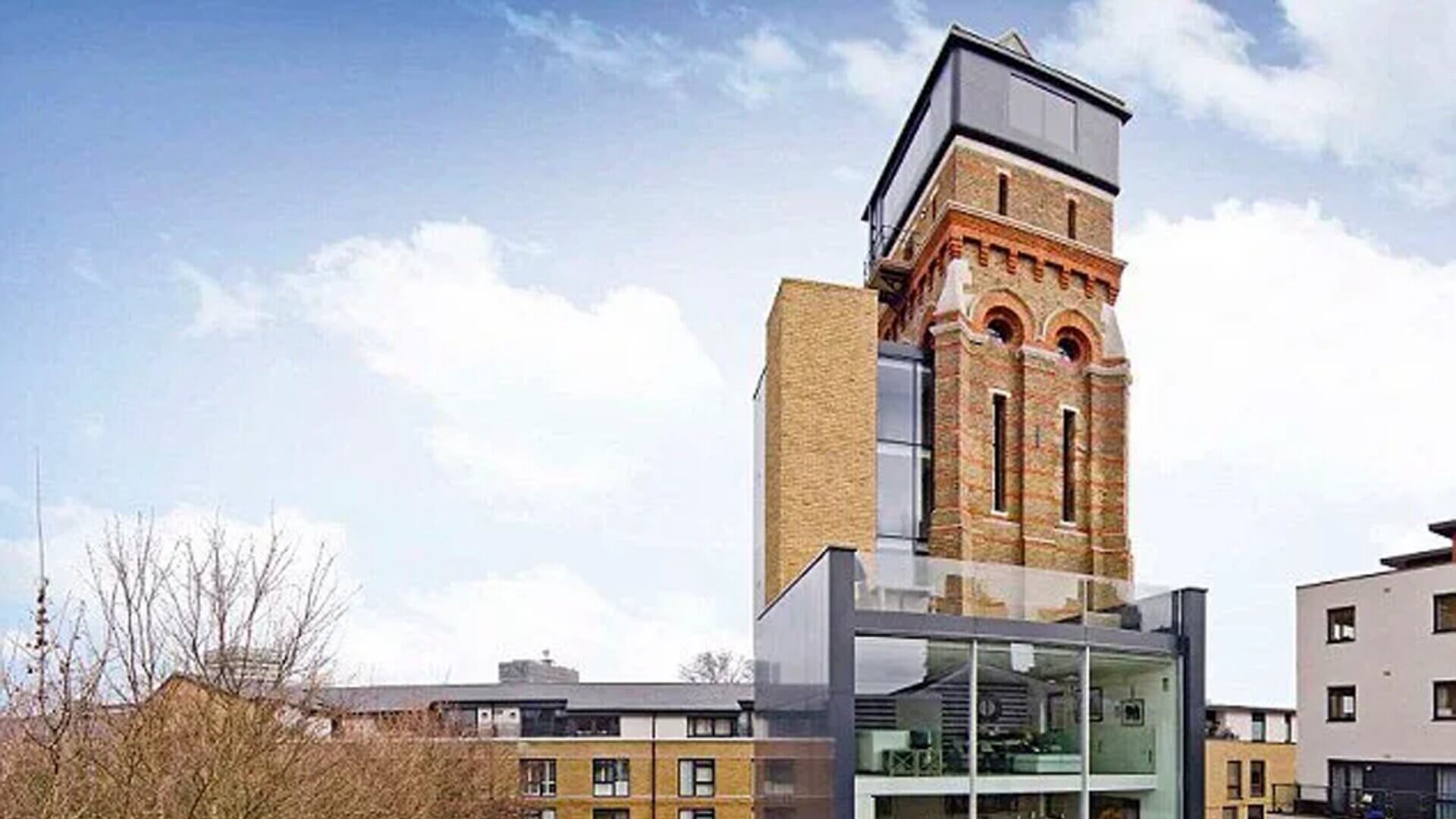 The London Water Tower is an impressive architectural marvel.
