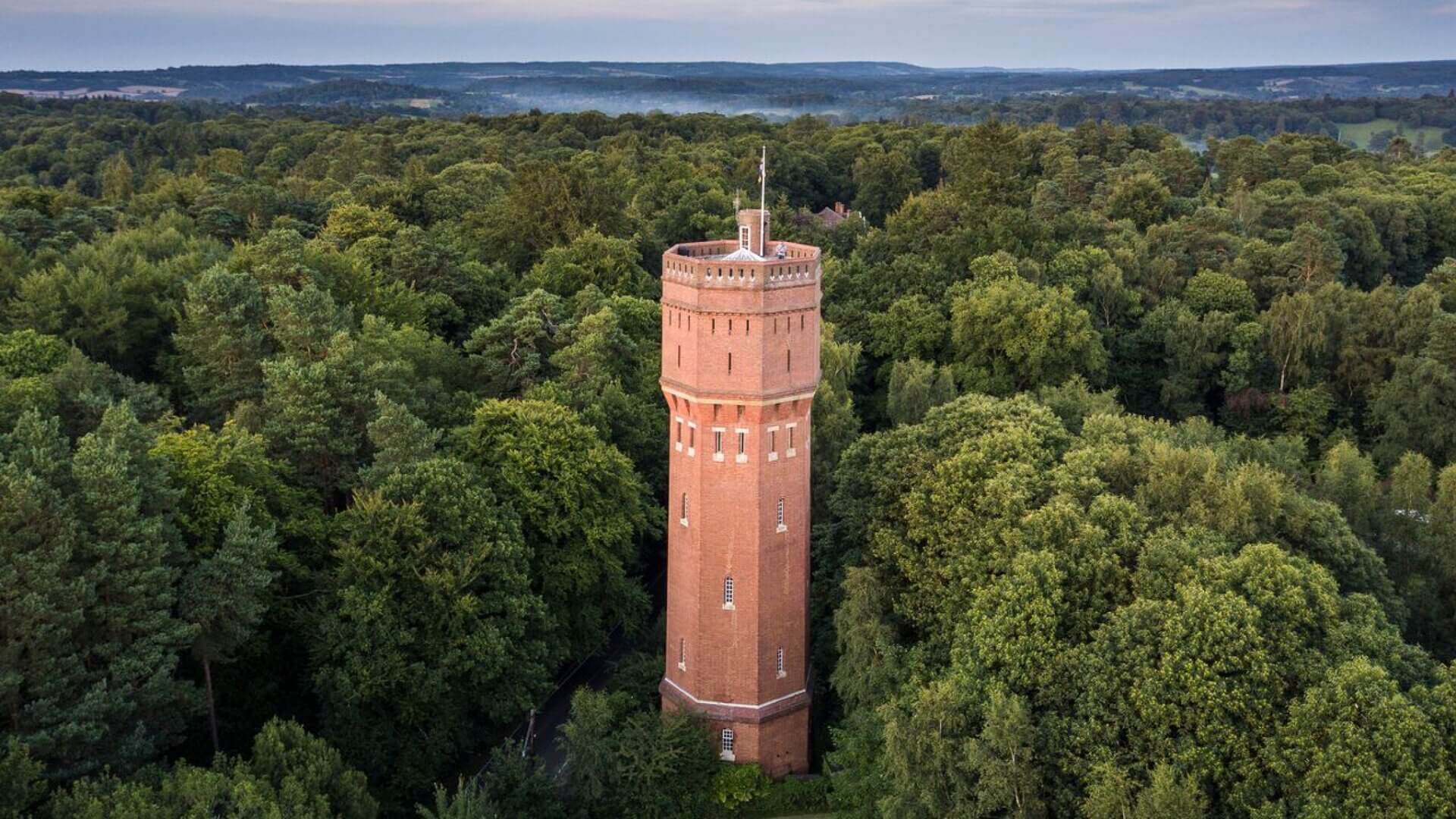 The Munstead Water Tower is a fascinating architectural structure.