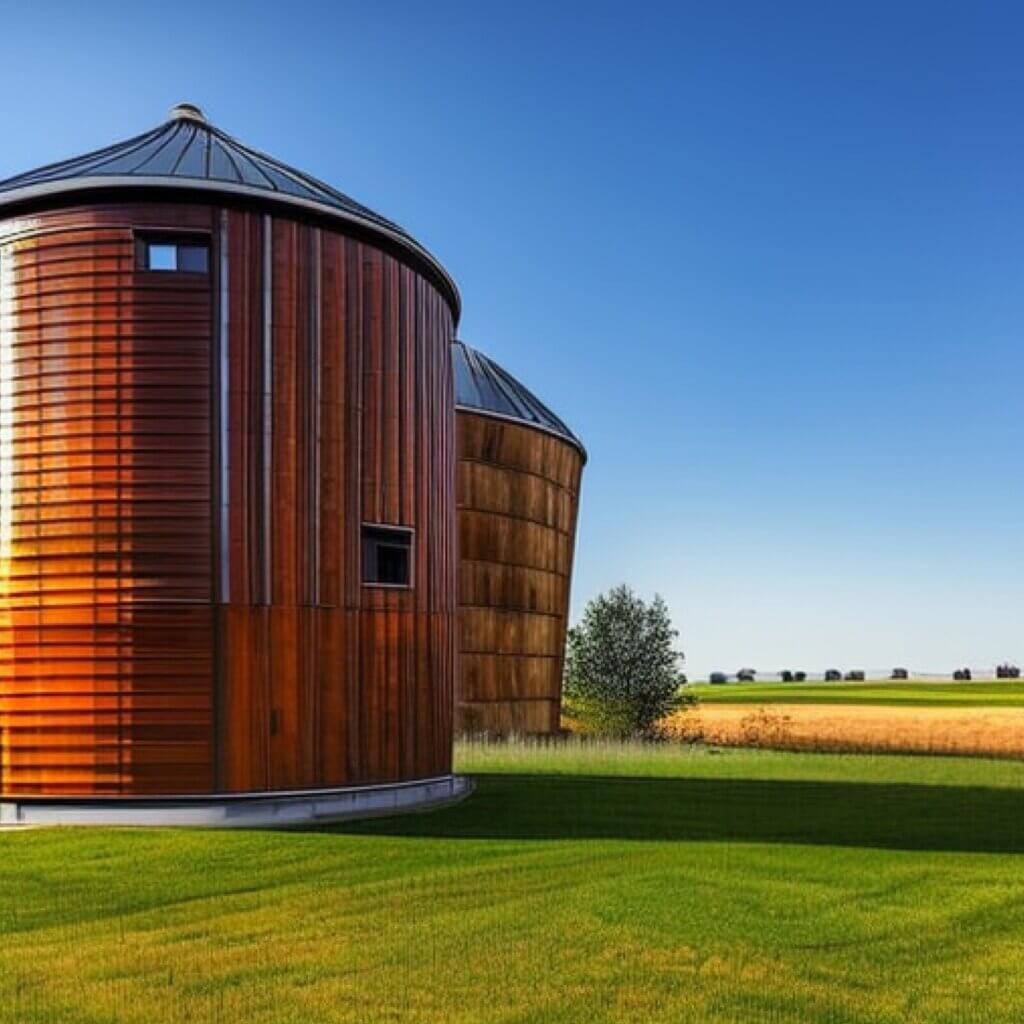 NYC silo refurb home