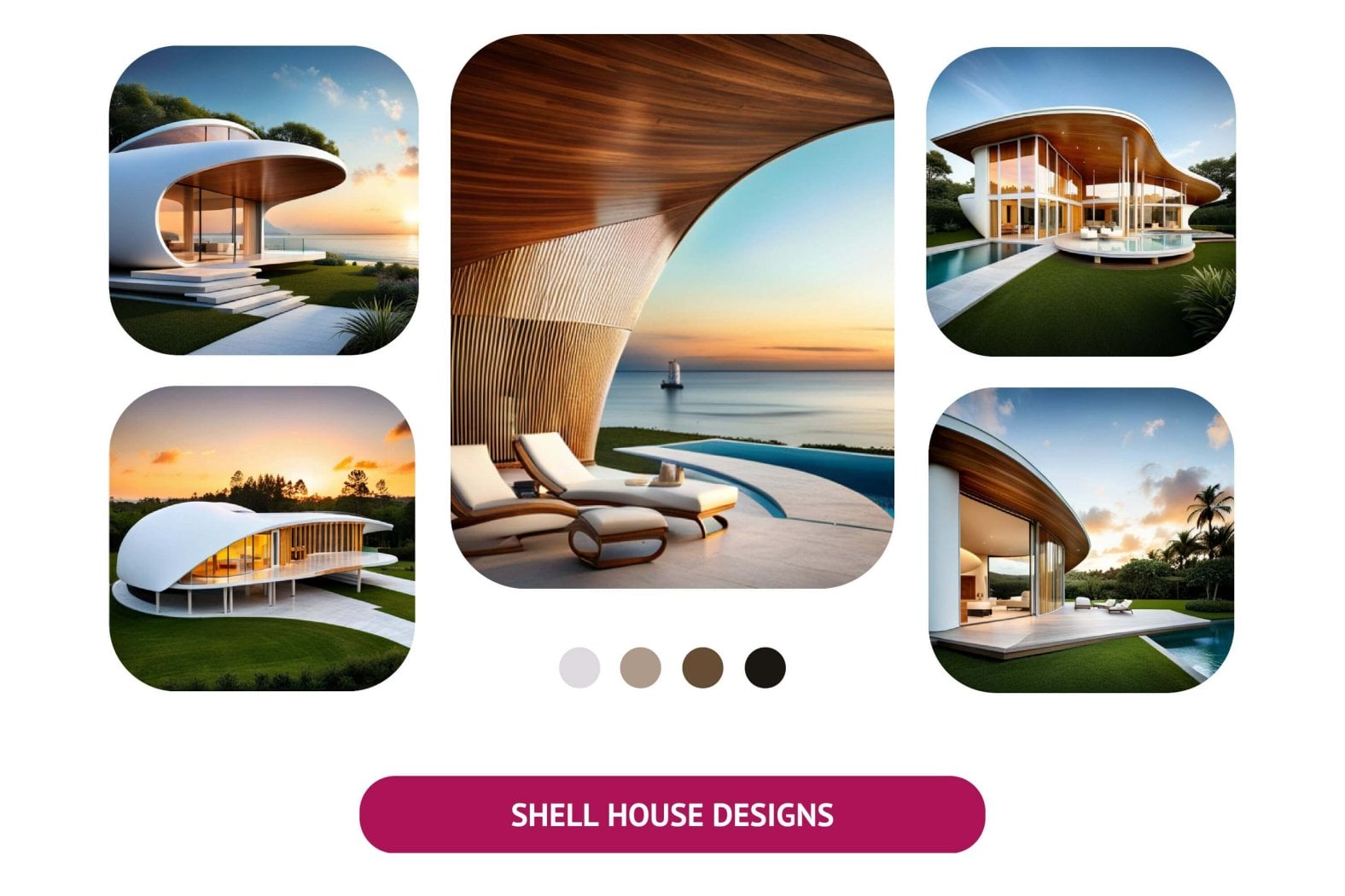 Shell Homes: Innovative Curved Designs for Modern Living