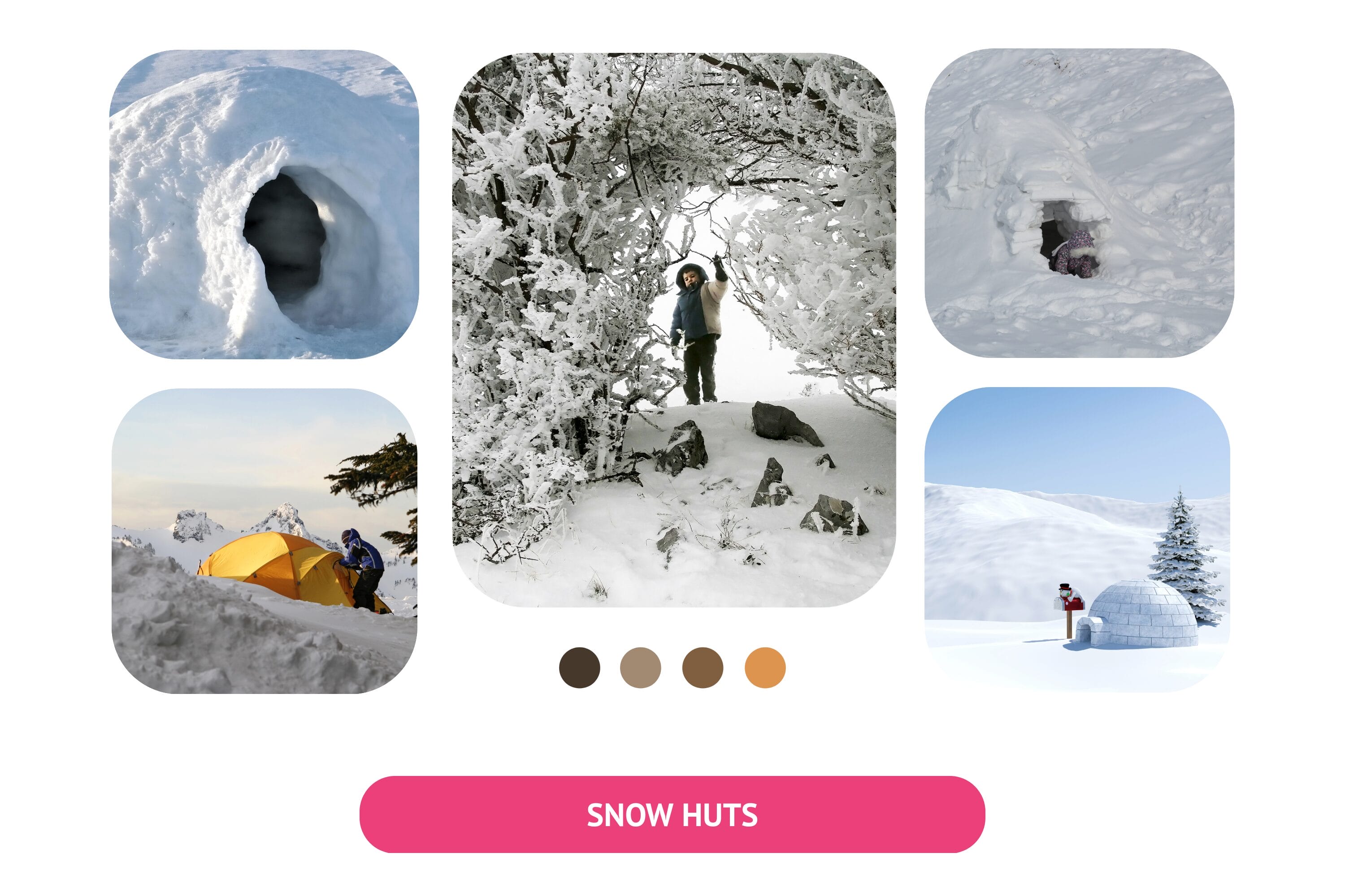 Surviving in snow: huts that can save your life.