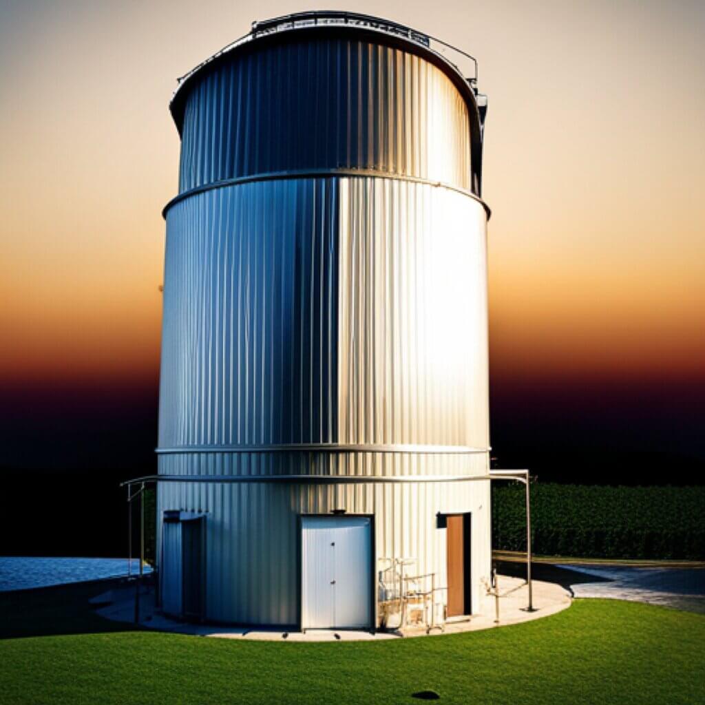 metal silo homes ideas