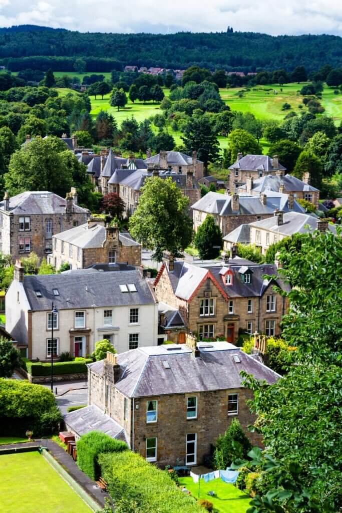Senior living in a tiny house