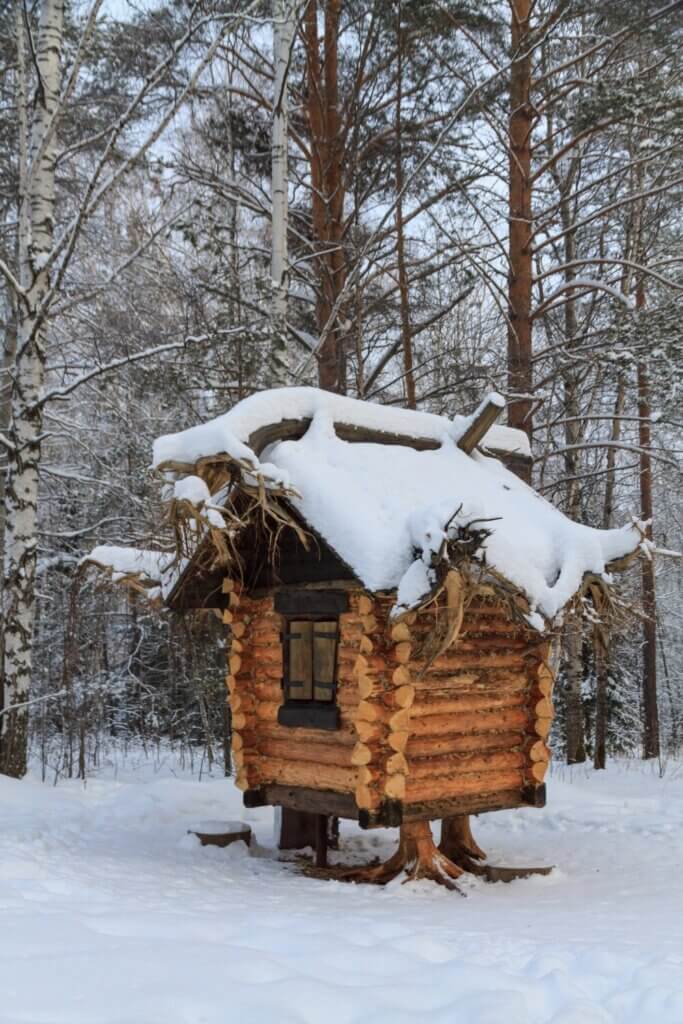 The beauty of living in a tiny house during the winter is unparalleled.