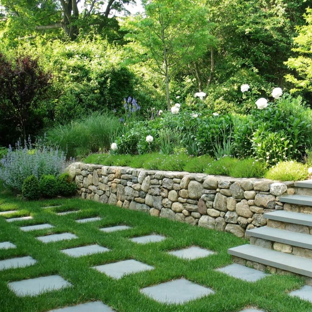 Opt for magnificent thriving shrubs.