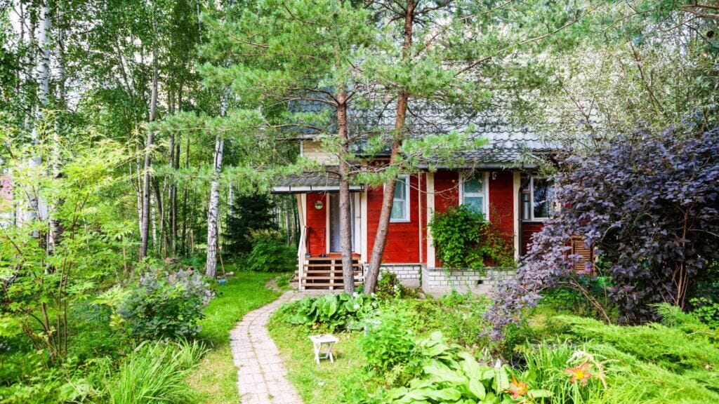 Shed with a Charming Cottage Style