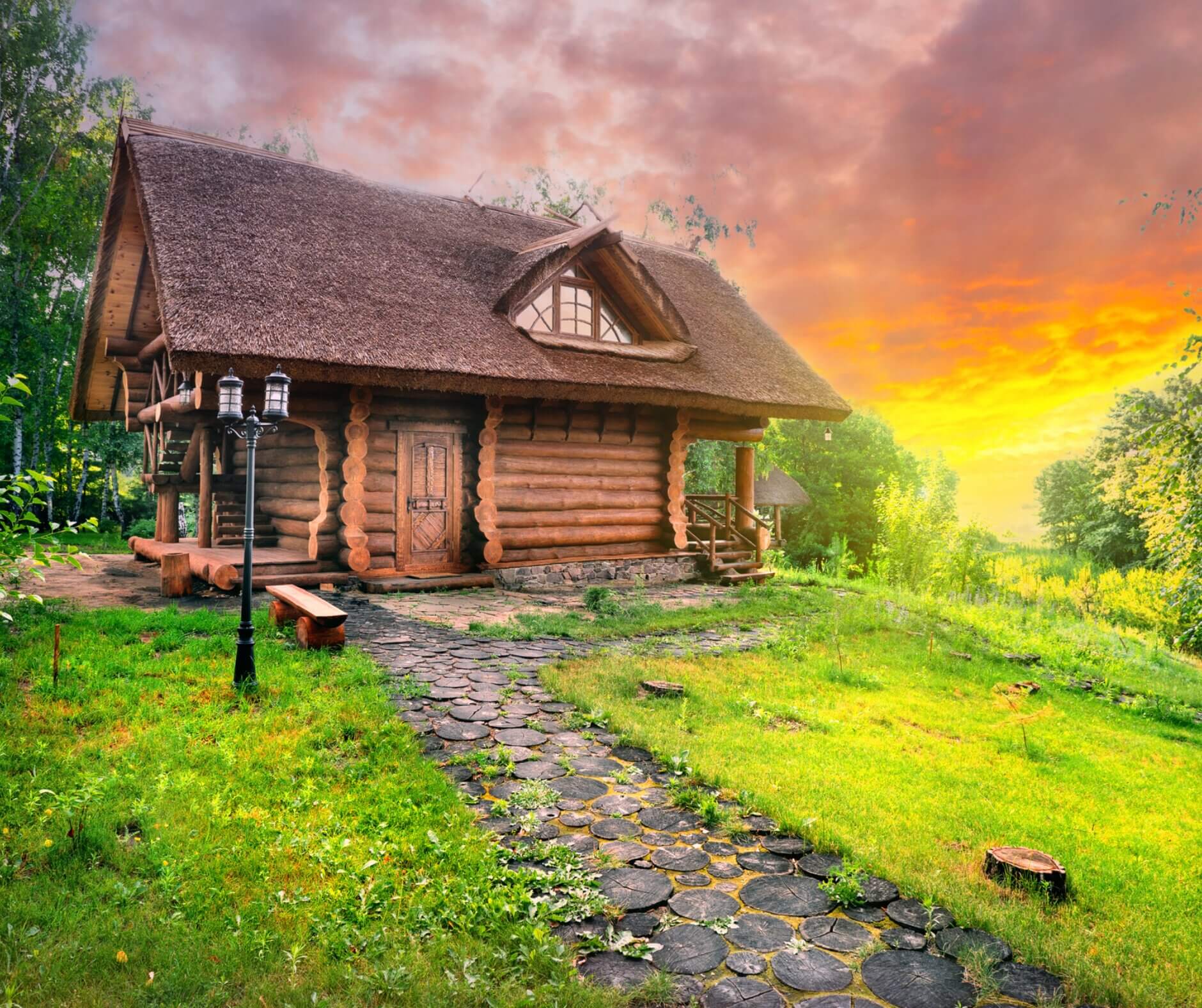 Timber House with a Charming Cottage Style
