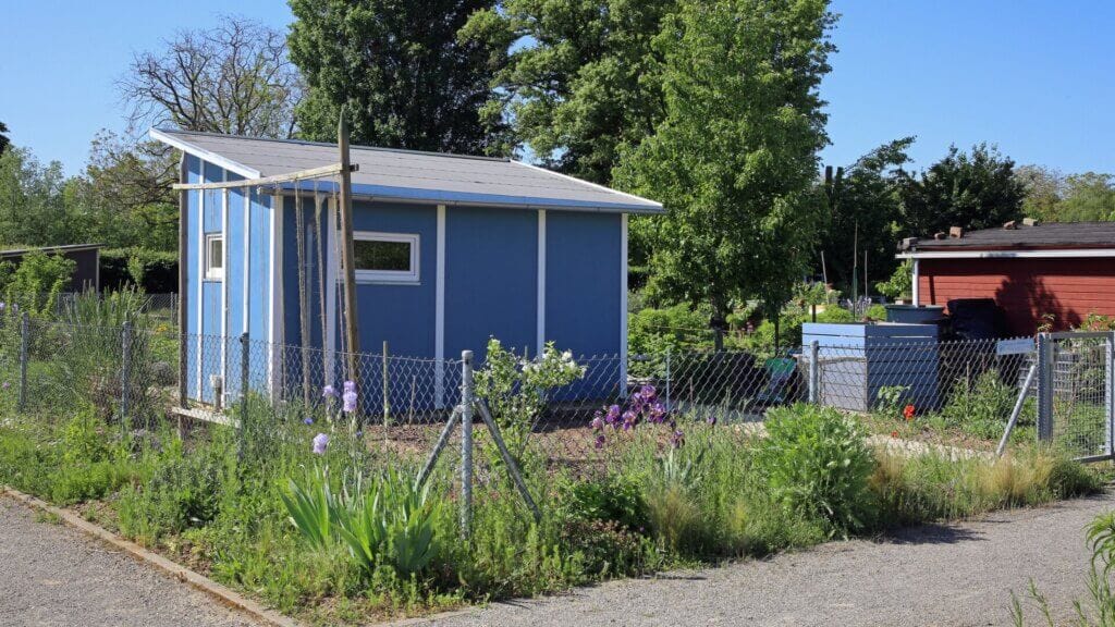Plans for a garden shed.