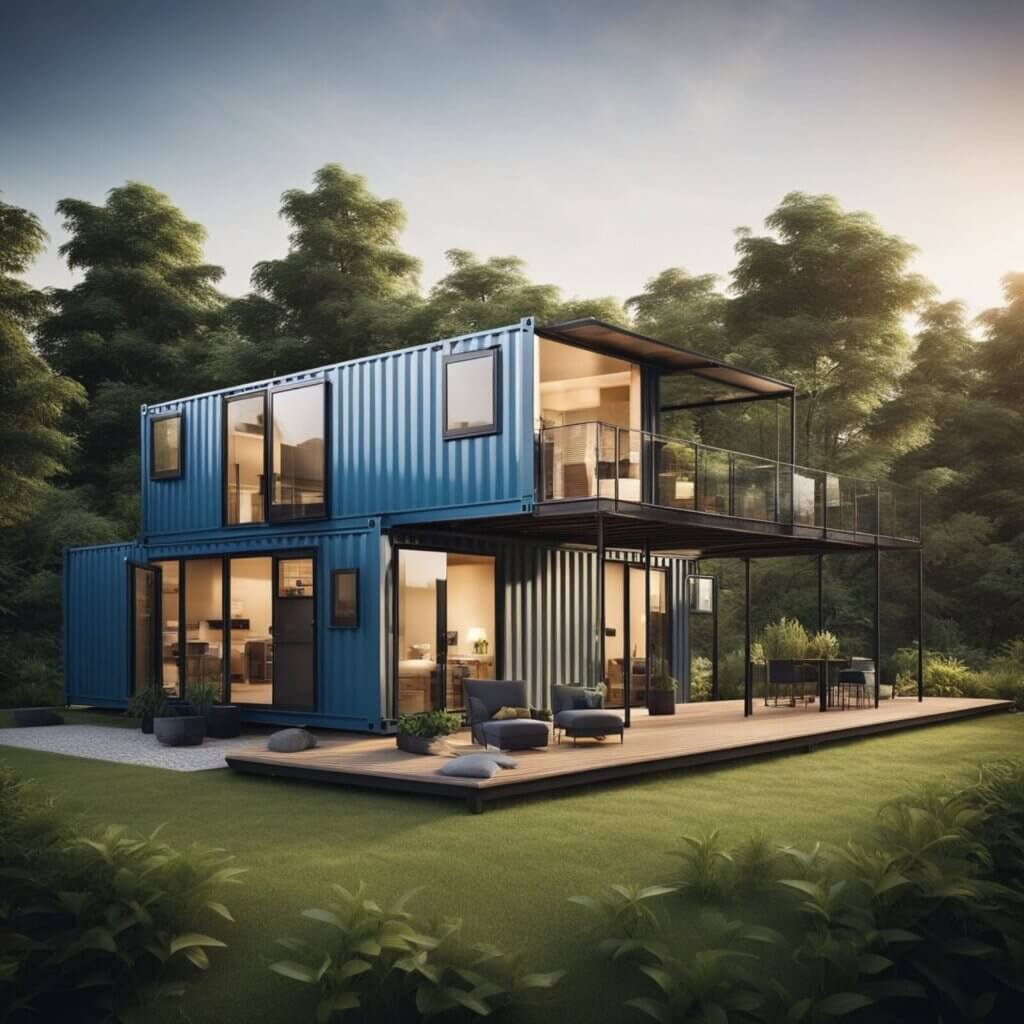 The rising popularity of eco-friendly housing constructed from repurposed shipping containers is remarkable.