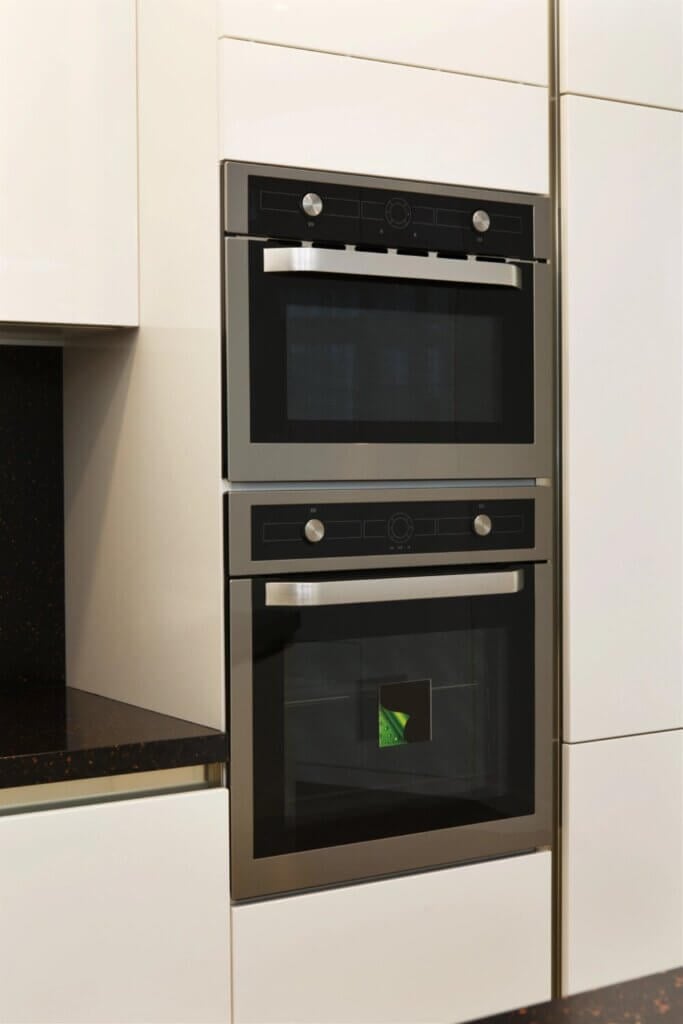 Install a built-in microwave in your kitchen remodel ideas