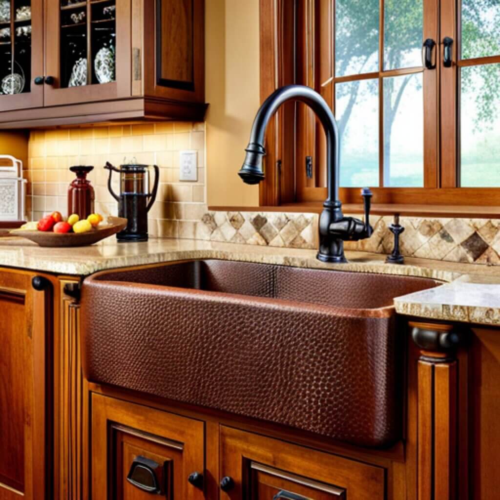 Transform your kitchen with the addition of a stunning farmhouse sink.
