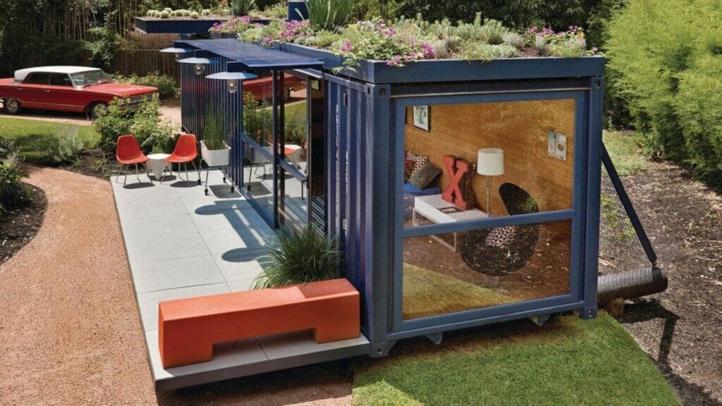Houses Made from Prefabricated Containers