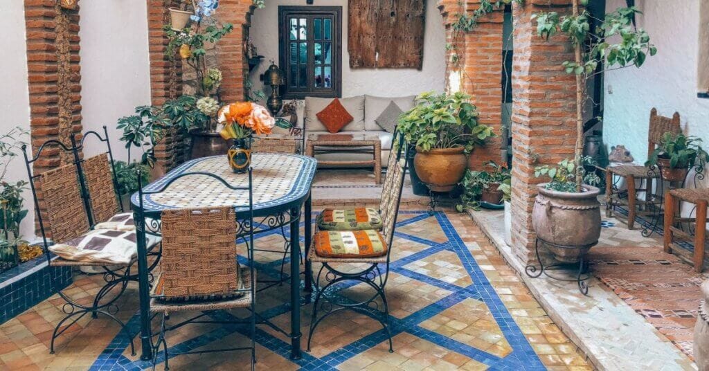 Indulge in the bliss of a Sunken Patio.