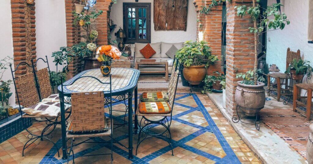 Indulge in the bliss of a Sunken Patio.