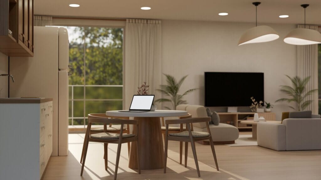 A garden transformed into a stunning Studio Shed.